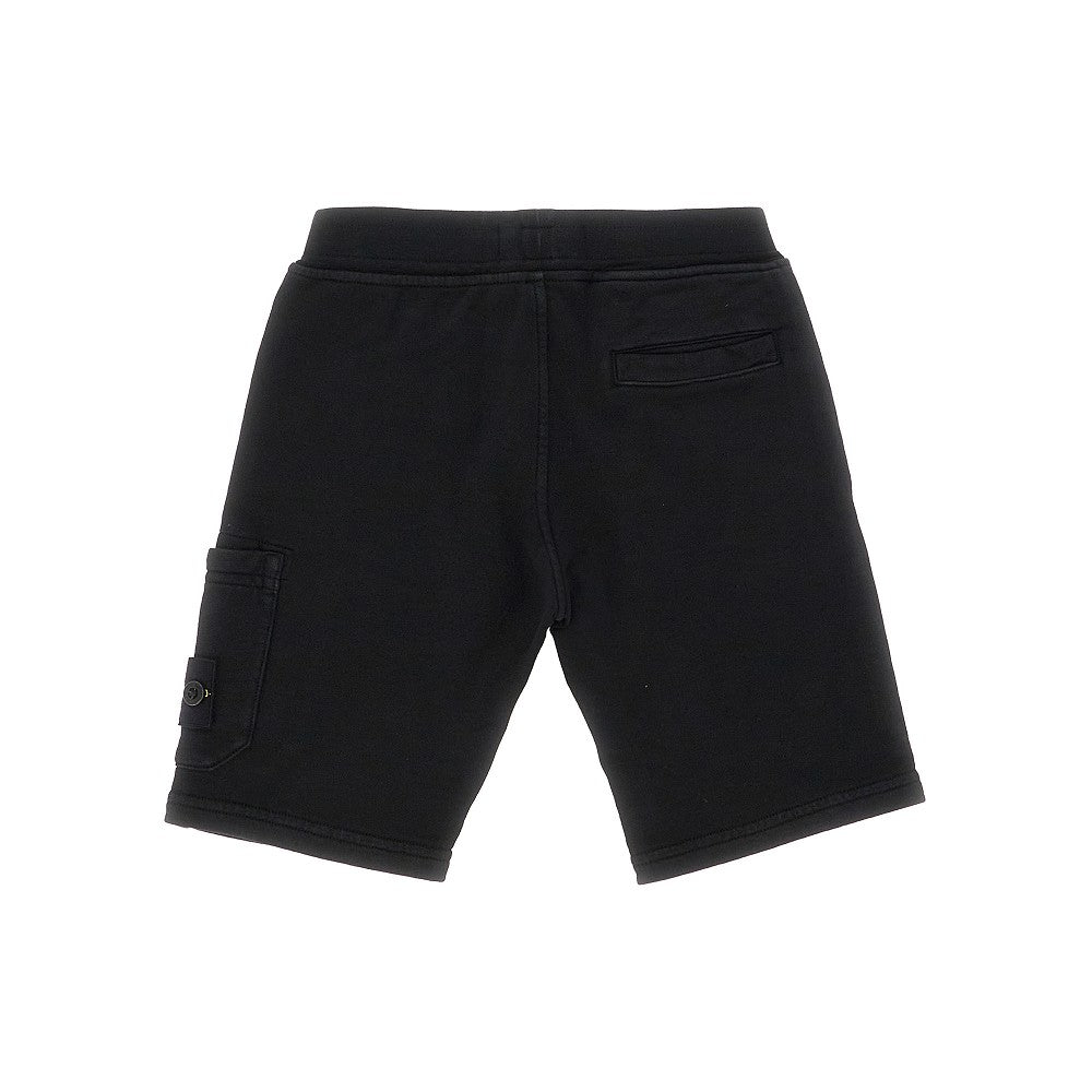 STONE ISLAND Sweatshorts with logo badge