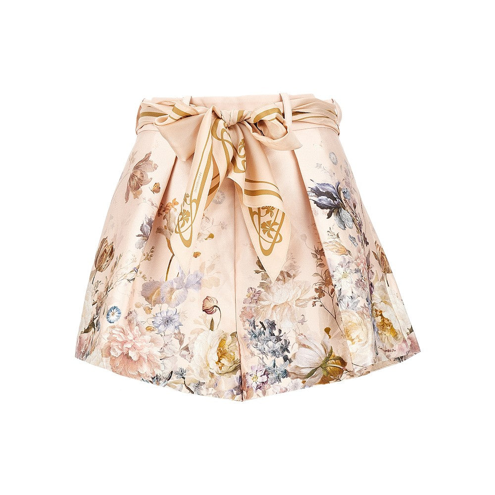 ZIMMERMANN 'Valiant' floral twill shorts