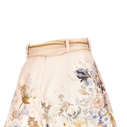 ZIMMERMANN 'Valiant' floral twill shorts