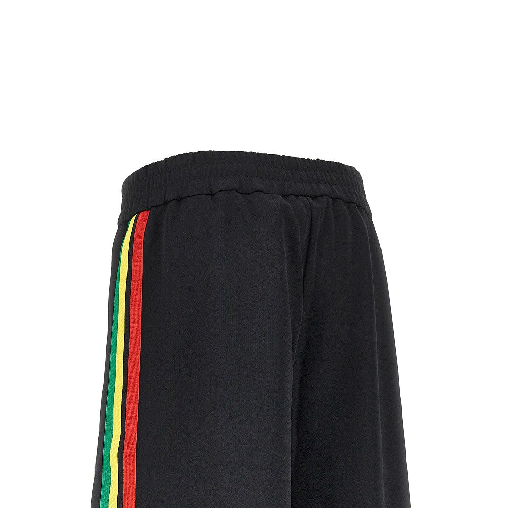 PALM ANGELS Vintage band Classic Logo track shorts