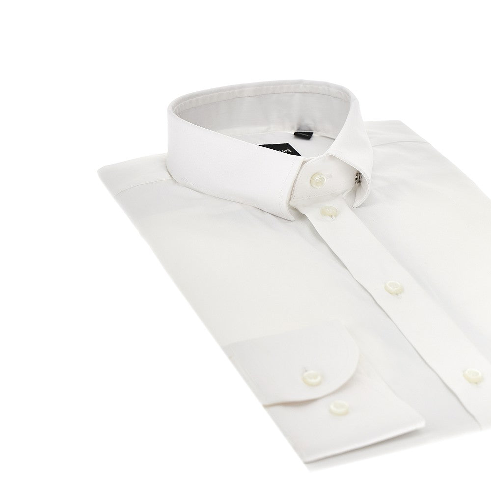 EMPORIO ARMANI Stretch poplin shirt