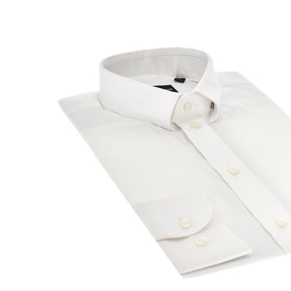 EMPORIO ARMANI Stretch poplin shirt