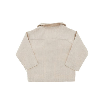 1 + in the Family Linen and cotton shirt jacket