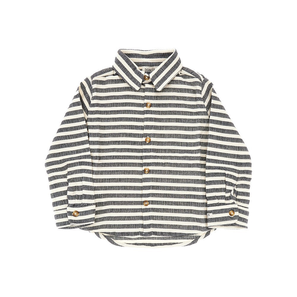 Donsje Striped cotton-blend 'Leom' shirt