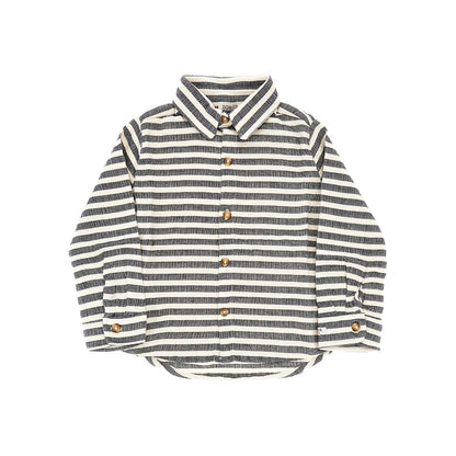 Donsje Striped cotton-blend 'Leom' shirt