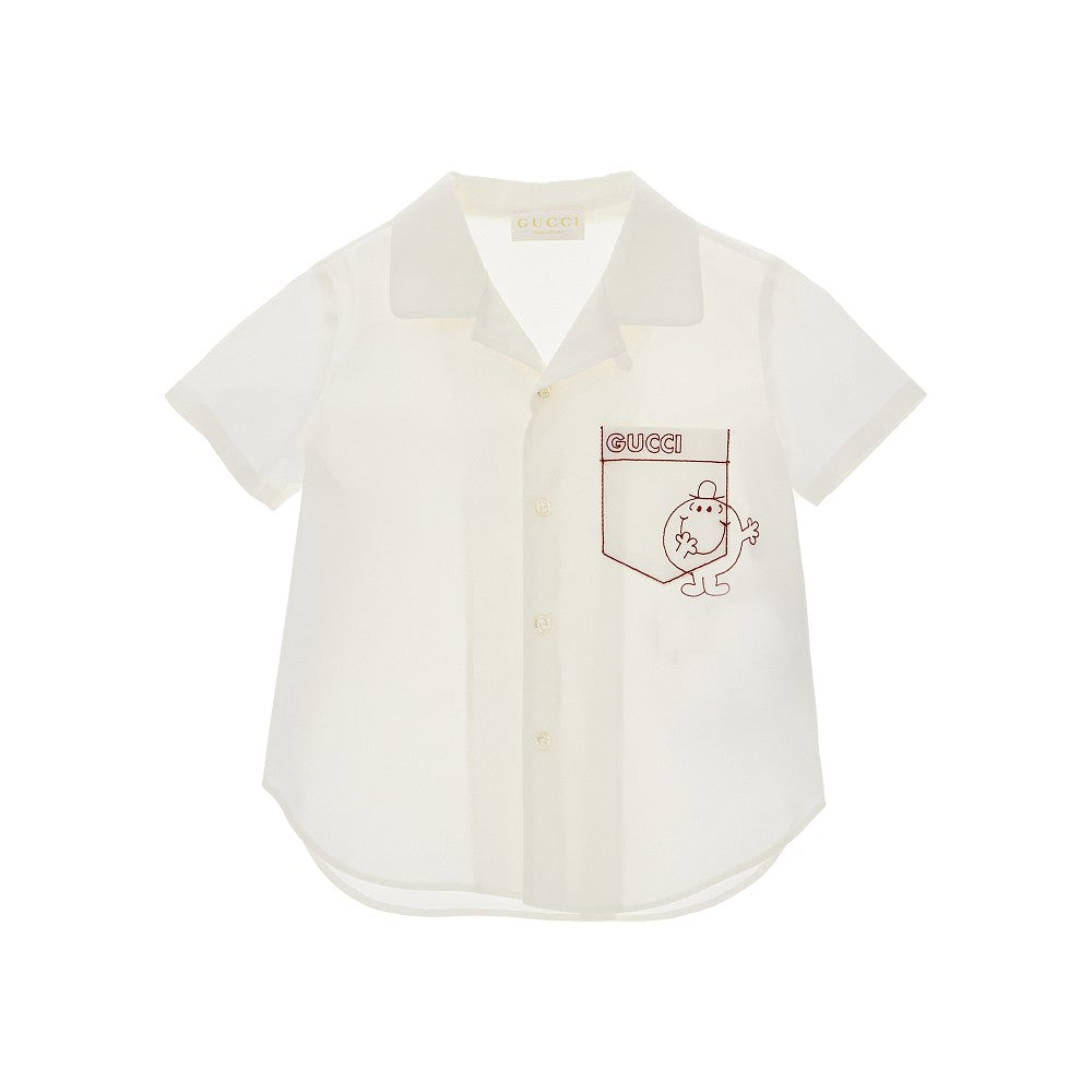 GUCCI MR. MEN™ LITTLE MISS™ embroidery shirt