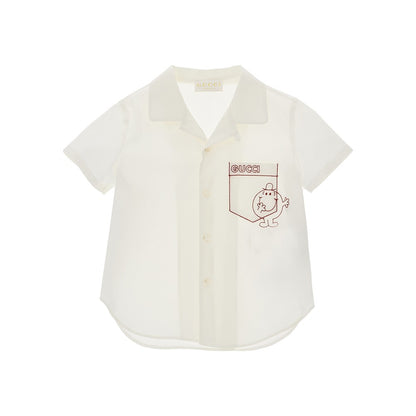 GUCCI MR. MEN™ LITTLE MISS™ embroidery shirt