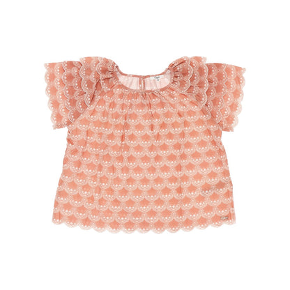 CHLOE' Printed cotton blouse