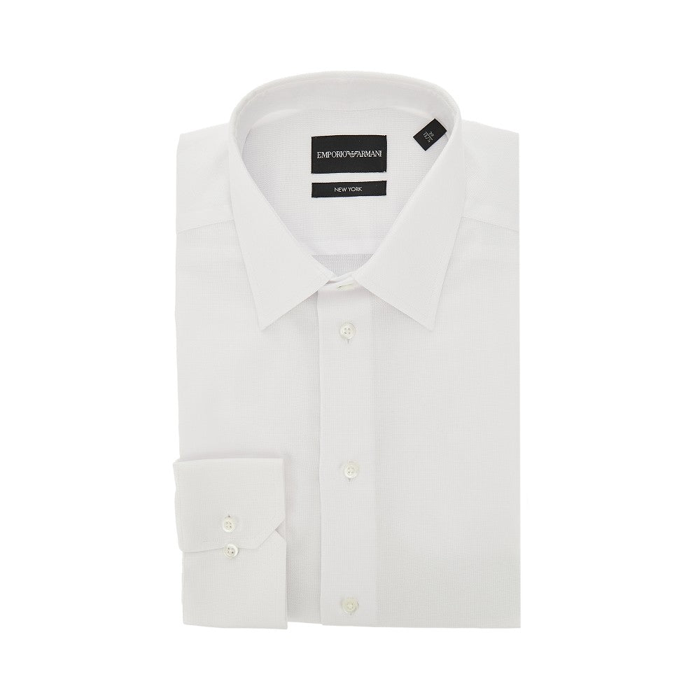EMPORIO ARMANI New York' piquet shirt
