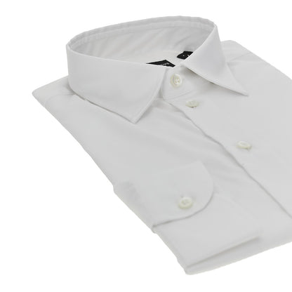 EMPORIO ARMANI Stretch cotton twill shirt