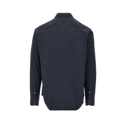 EMPORIO ARMANI Stretch poplin shirt