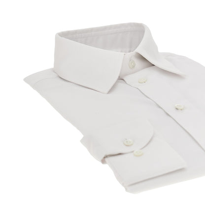 EMPORIO ARMANI Modern Fit textured cotton shirt