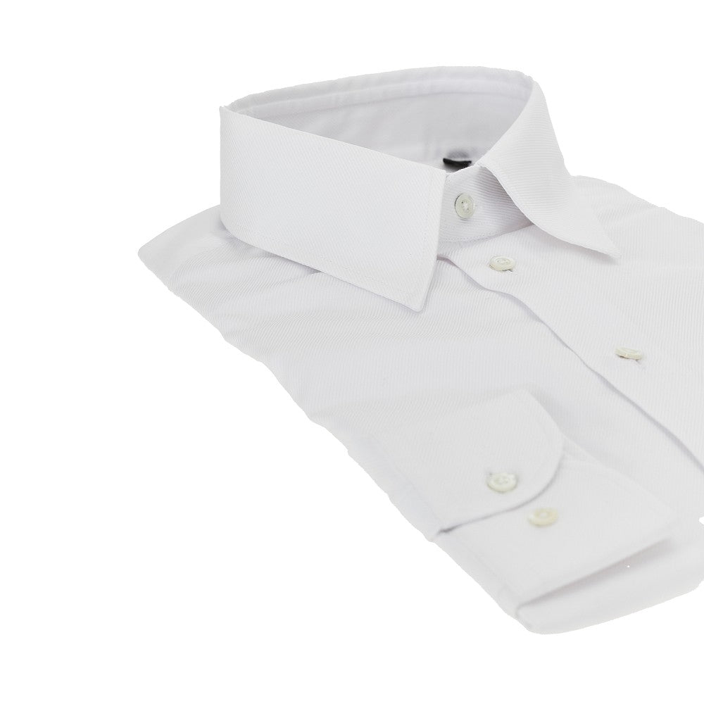 EMPORIO ARMANI Cotton twill Modern Fit shirt