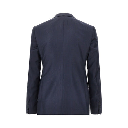 EMPORIO ARMANI Jacquard wool M Line suit