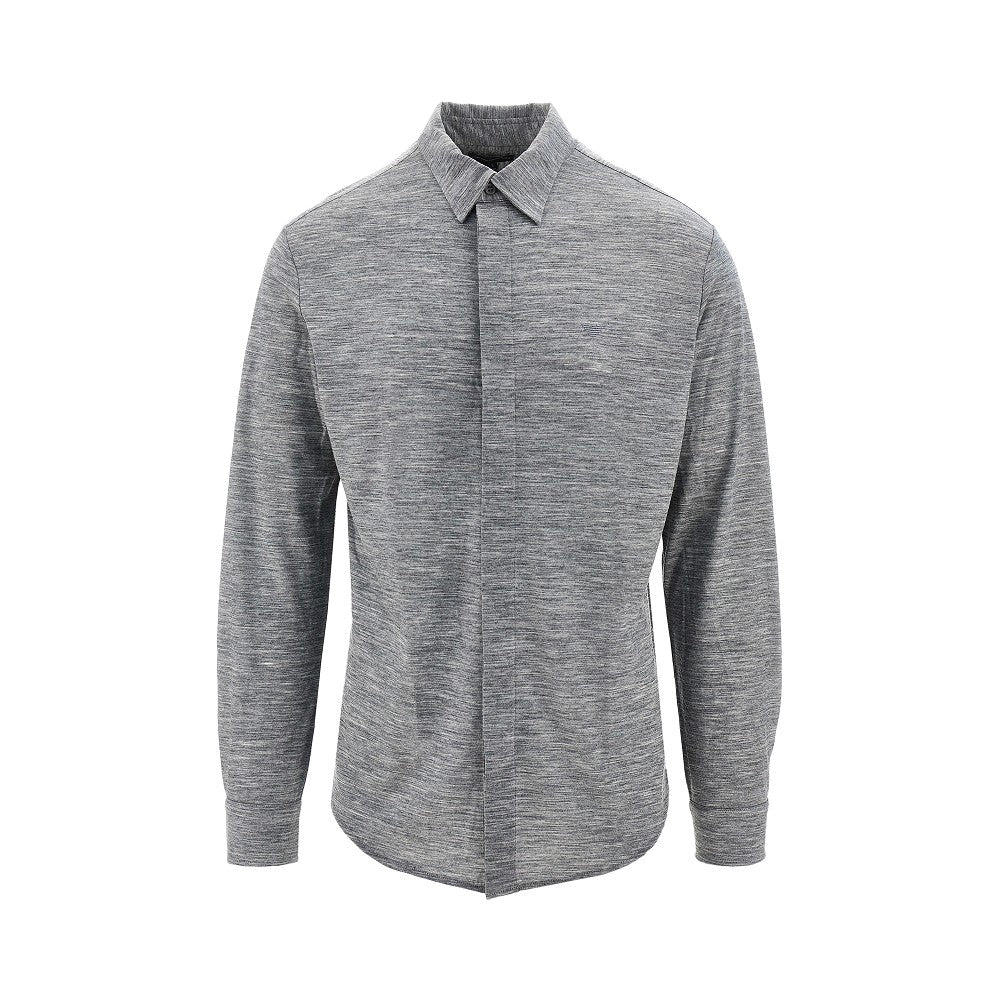 EMPORIO ARMANI Wool jersey shirt
