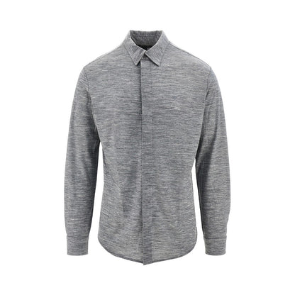 EMPORIO ARMANI Wool jersey shirt