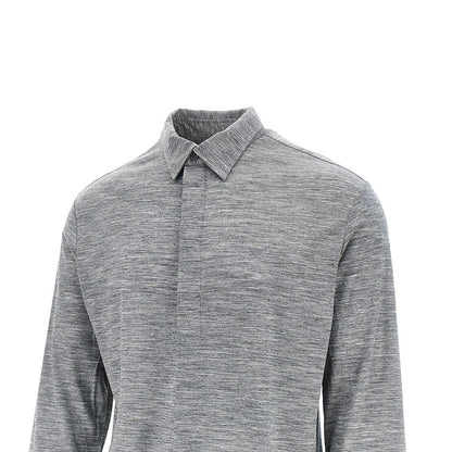 EMPORIO ARMANI Wool jersey shirt