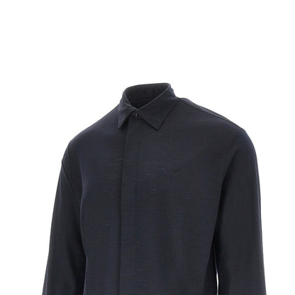 EMPORIO ARMANI Wool jersey shirt