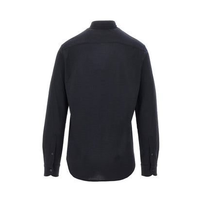 EMPORIO ARMANI Wool jersey shirt