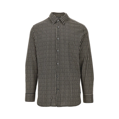EMPORIO ARMANI Printed lyocell-blend shirt