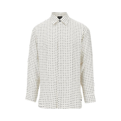 EMPORIO ARMANI Printed viscose shirt