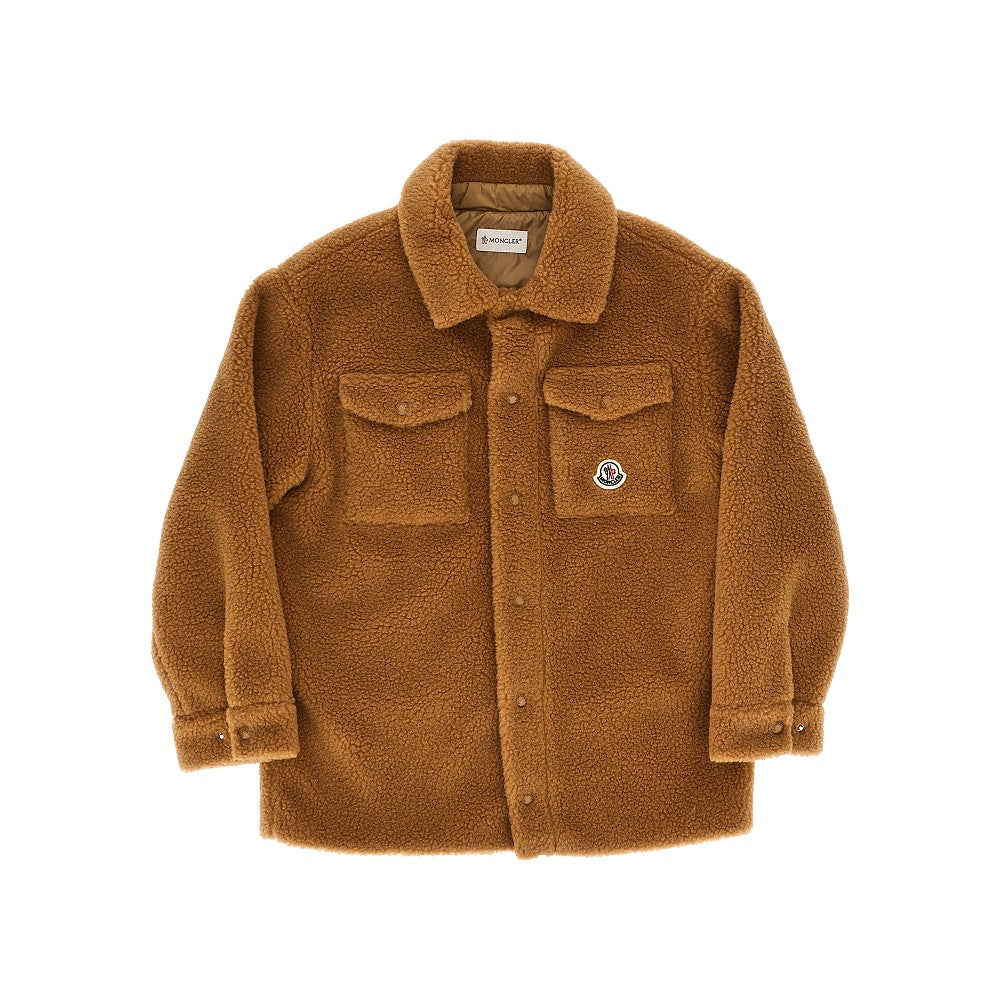 MONCLER Teddy fleece overshirt