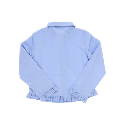 MARNI Ruffled poplin shirt