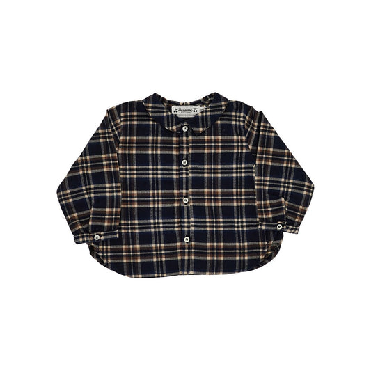 Bonpoint 'Nathan' check shirt