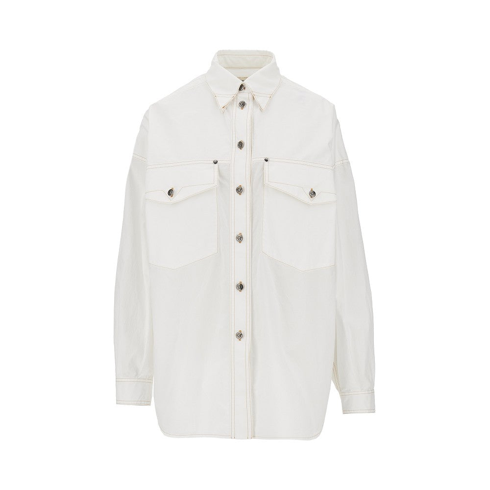 VERSACE Cotton poplin shirt