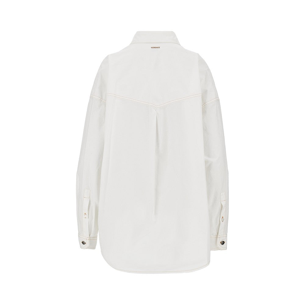 VERSACE Cotton poplin shirt