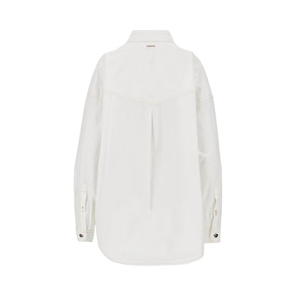 VERSACE Cotton poplin shirt