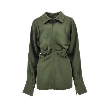 TOTEME Satin slouch blouse