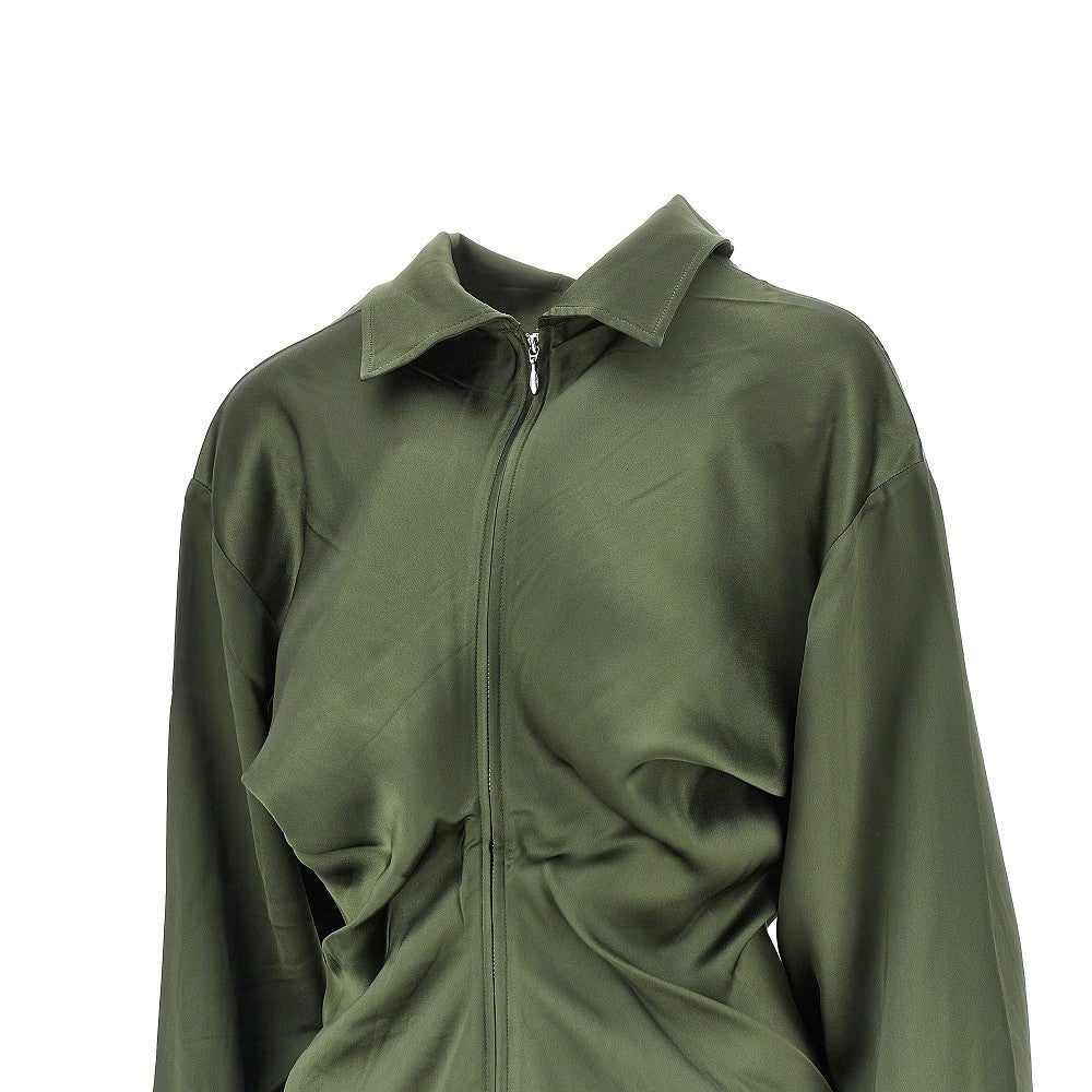 TOTEME Satin slouch blouse