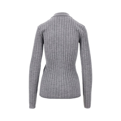 TOTEME Ribbed cashmere and silk cardigan