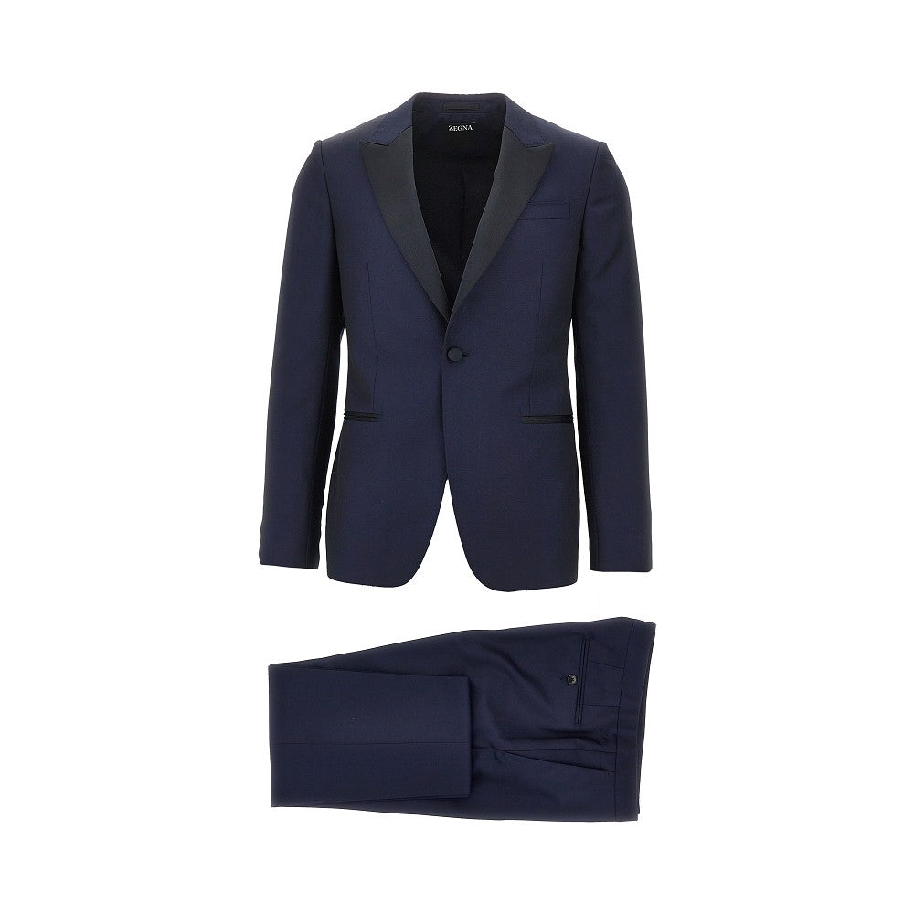 ZEGNA Wool and mohair evening tailored suit