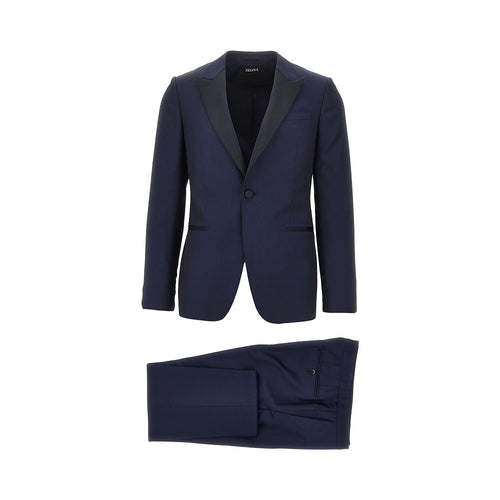ZEGNA Wool and mohair evening tailored suit