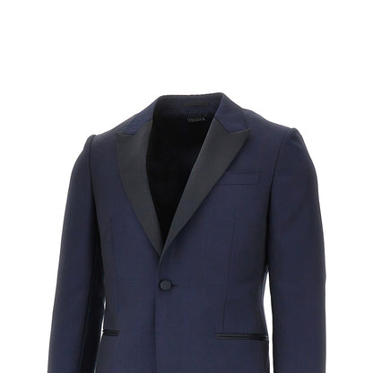 ZEGNA Wool and mohair evening tailored suit