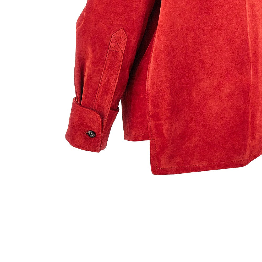 Bottega Veneta Suede leather shirt