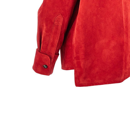 Bottega Veneta Suede leather shirt