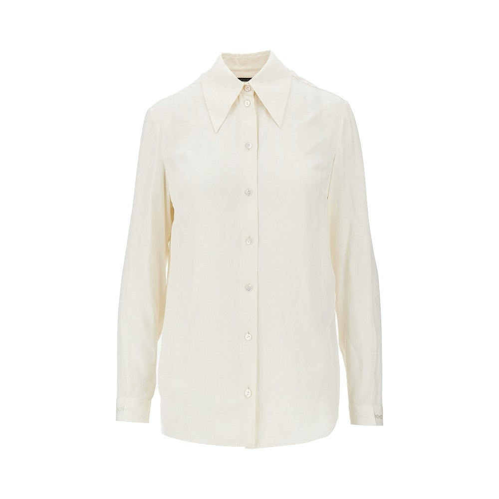 GUCCI Jacquard silk shirt