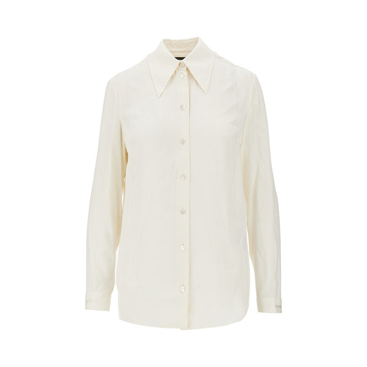 GUCCI Jacquard silk shirt