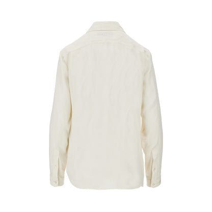 GUCCI Jacquard silk shirt