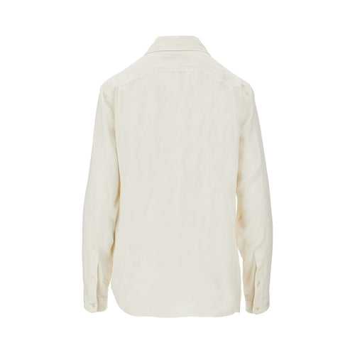 GUCCI Jacquard silk shirt