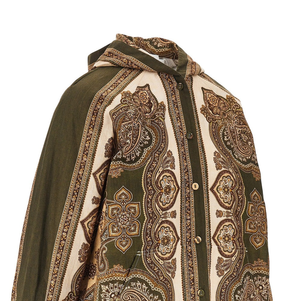 ZIMMERMANN Mahon' hooded shirt