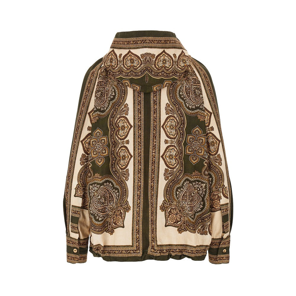 ZIMMERMANN Mahon' hooded shirt