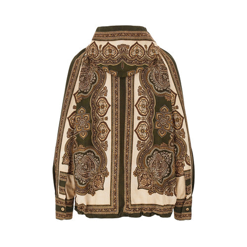 ZIMMERMANN Mahon' hooded shirt