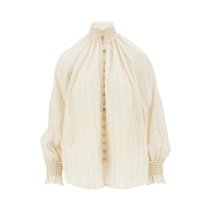 ZIMMERMANN Aster' cotton and silk blouse