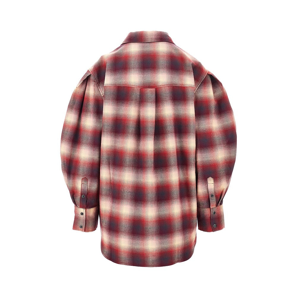 Ganni Cotton flannel shirt
