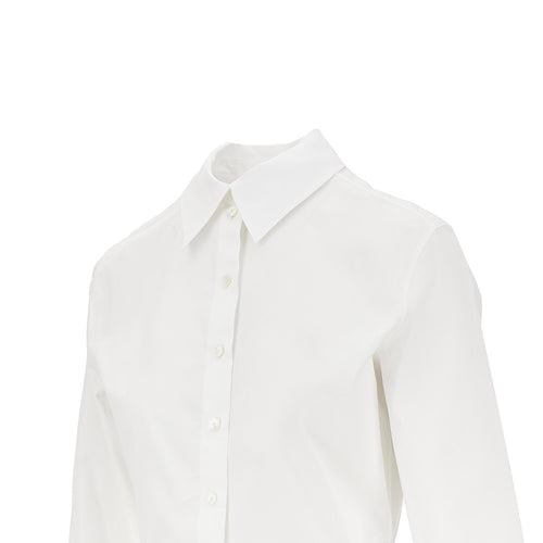 ALAIA Poplin basque shirt