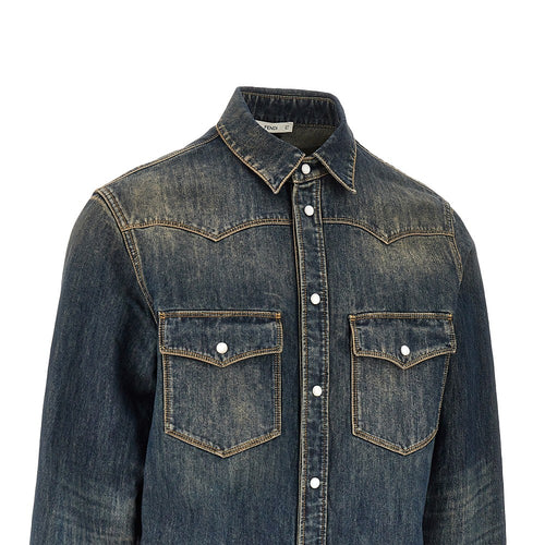Fendi Bananatex denim shirt
